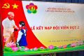 Lễ kết nạp đội viên đợt 2 trường TH La Văn Cầu năm học 2024-2025